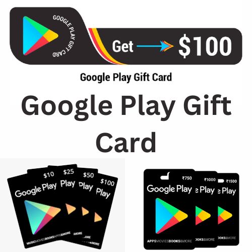 Current Google Play Gift Card- 2024